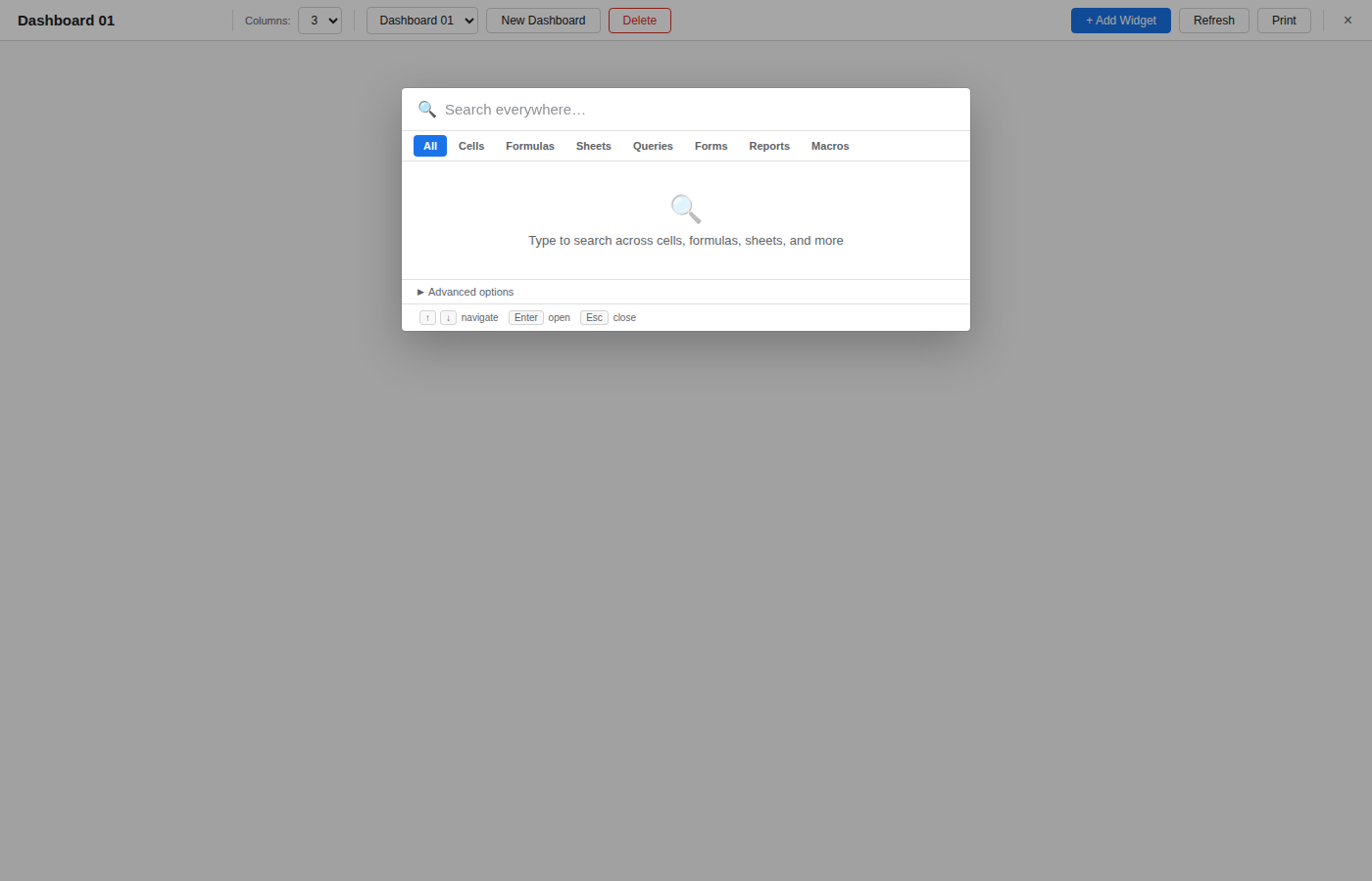 Advanced Search
